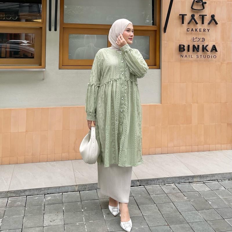 OUTER BURKAT | TUNIK BURKAT LEBARAN 2
