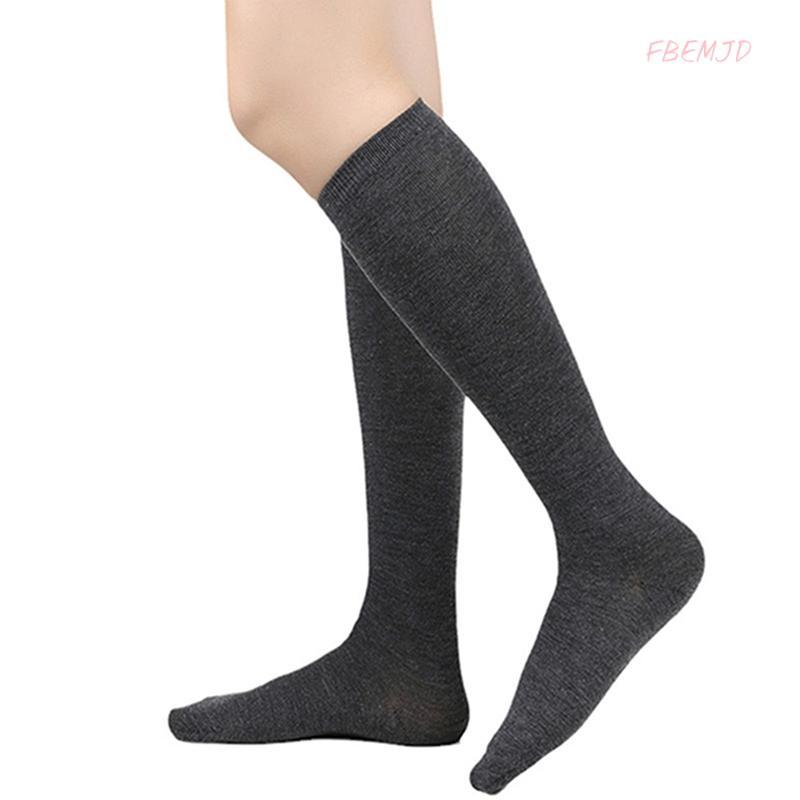 Product Introduction of Womens Knee High Stockings Pure School Style Solid Color Elastic Casual Fashion Comfortable Knee Socks 20