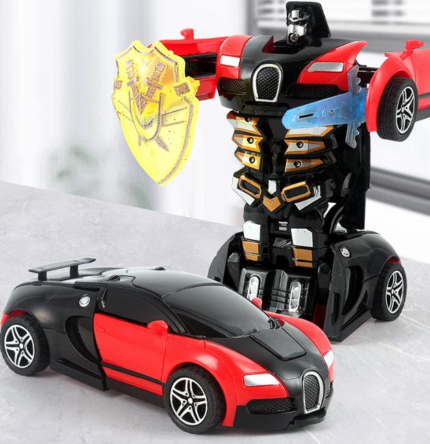 Đồ chơi robot biến hình, ô tô biến hình thành robot cho bé trai, đồ chơi biến hình quà tặng cho bé Toy Mô Hình