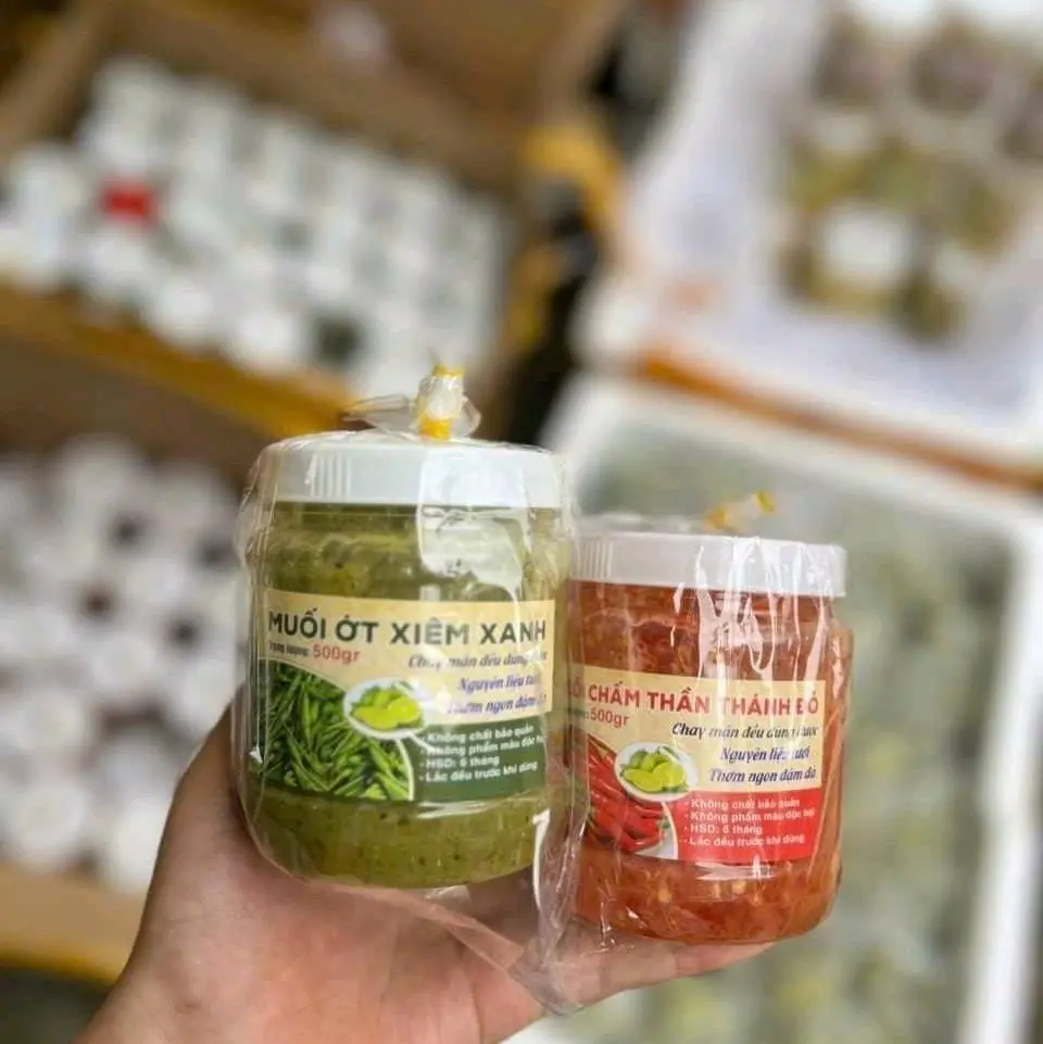 NƯỚC CHẤM HẢI SẢN️ hàng sẵn sl   55k set 2 hủ lớn (hủ 500gam )