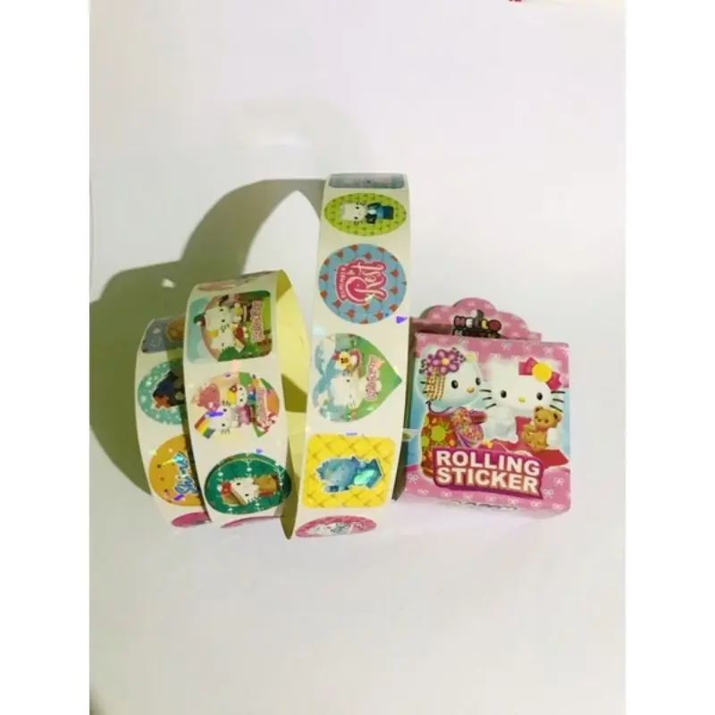 Stiker Roll anak karakter Lucu Murah / Rolling Sticker Murah 5