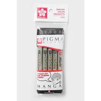 Gambar Sakura Pigma micron Manga Drawing Set dari Lix Art Supplies Kota Surabaya 1 Tokopedia