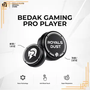 Royals Dust Bedak Gaming Premium x Ko Lius UKURAN BESAR made with Nano-Technology solusi dari bedak tabur yang bikin berantakan
