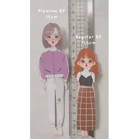 "Summer Chara" BP Mainan Boneka Kertas 2