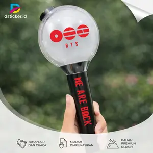 Cutting Stiker BTS WE ARE BACK ARIRANG LOGO | Sticker Lightstick Casing BTS Terbaru Comeback 2026