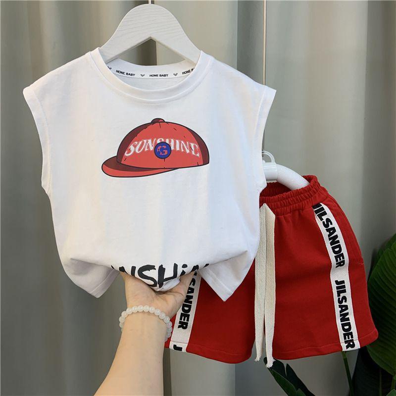  Bộ Đồ Cho Bé IN MŨ Bộ Sát Nách Cho Bé Trai Chất Cotton Cao Cấp Cho Bé Từ 7 Đến 27kg SUMO KIDS 