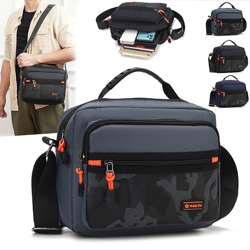 Túi Xách Nam Nhỏ Đa Năng, Túi Đeo Vai Thường Ngày Cho Nam, Túi Đeo Chéo, túi Messenger Cổ Điển