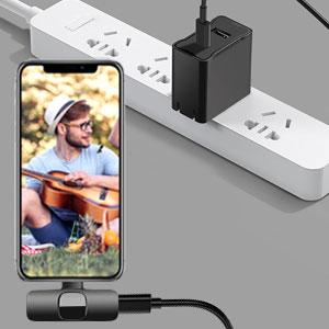 Product Introduction of Kinizuxi Wireless Microphone for iPhone iPad,[Lightning] Wireless Lavalier Microphone for Video Recording, Clip On Lapel Mic for YouTube/Live Streaming/Interview/Vlog/Presentation/Facebook/Live 21
