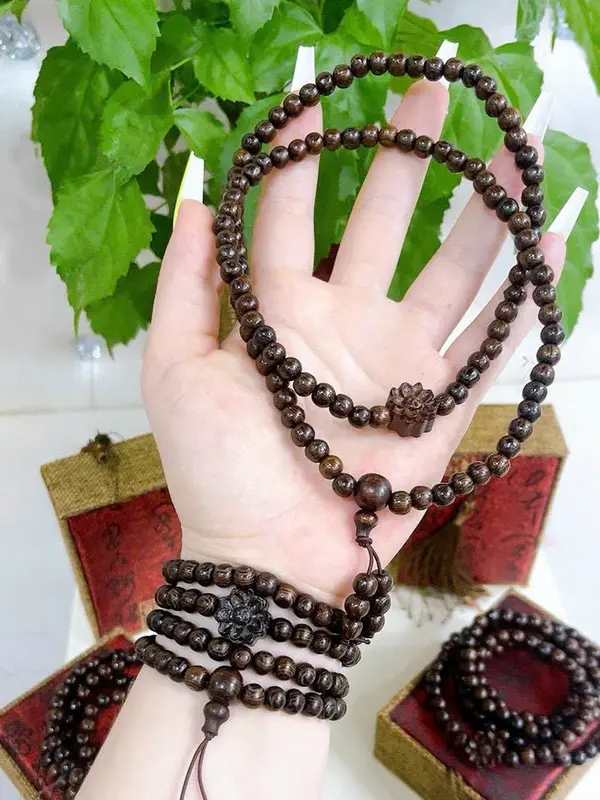 [LOẠI BÓNG ĐẸP] CHUỖI VÒNG ĐEO TAY 108 HẠT, ĐEO THỜI TRANG_CÓ HỘP ĐỰNG ĐẸP 6
