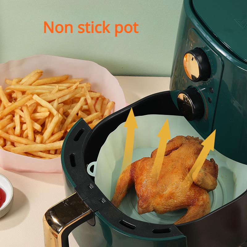 Product Introduction of 1pc Air Fryer Reusable Paper Liner Non-Stick Baking Paper Food Grade Parchment Paper Oil-Proof Kitchen Gadget Cooking Tool 25