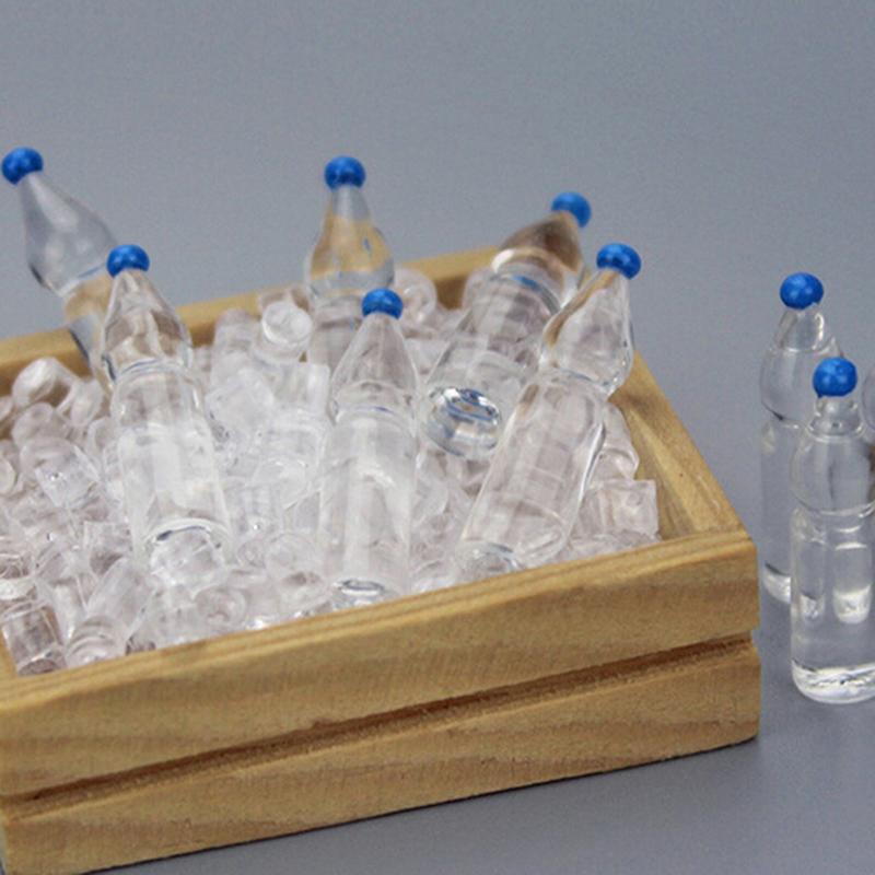 Product Introduction of 4Pcs Dollhouse Miniature Mineral water food scene model doll house accessories 15