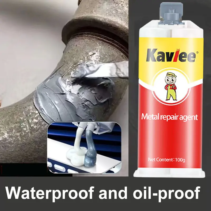 Heat resistant up to 800℃ Super strong metal glue Gam besi paling ...