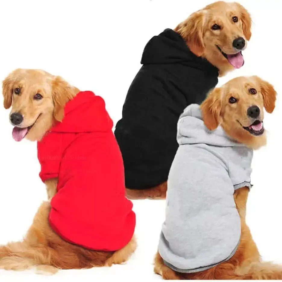 Quần áo cho chó mùa đông, áo hoodie thể thao, áo len, quần áo ấm, thích hợp cho mùa thu, cho chó Nhỏ, Trung Bình, Lớn, chó lớn, vật nuôi mèo, chó con, có kích thước S-9XL