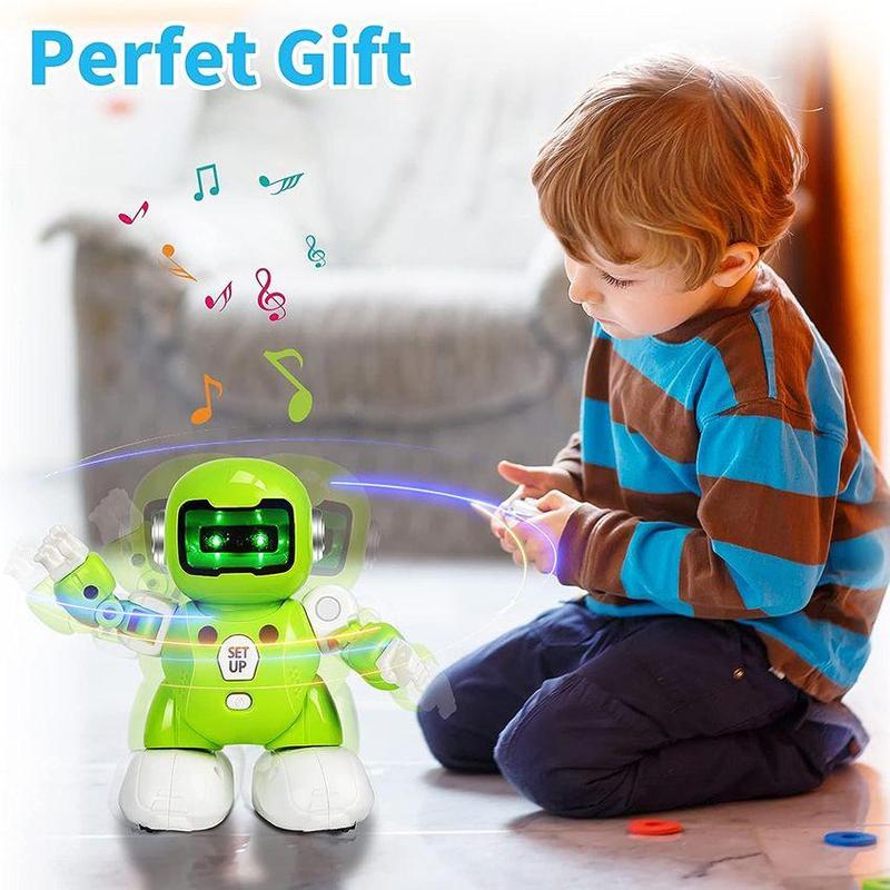 Product Introduction of 2.4G Remote Control Robot Toy for Christmas Gift, 1 Pair Soccer Robot Playing Football Match Game, Singing Dance Remote Controlled Football Robot 3