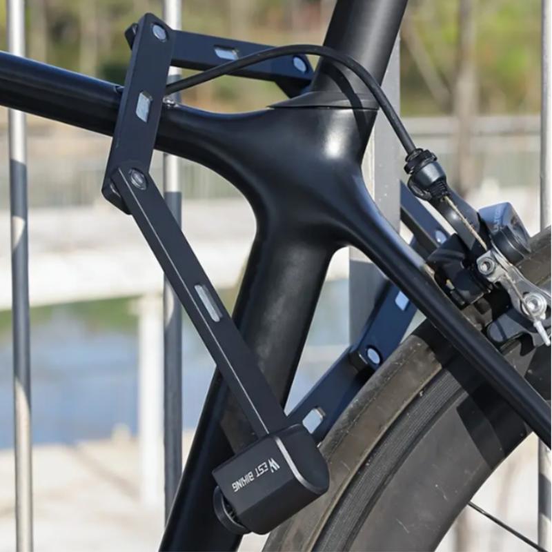 Portable Foldable Bike Lock with 2 Keys, Durable Anti-theft Bike Lock, Bicycle Lock for Electric Bike, Mountain Bike & Road Bike 6
