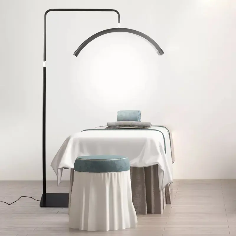 Đèn LED Bán Nguyệt Đèn Chữ C | Dùng Trong Phun Xăm, Nối Mi Chuyên Dùng Trong Spa [Tặng Găng Tay Và Dán Chân] [K Pải Tặng Đèn] 1