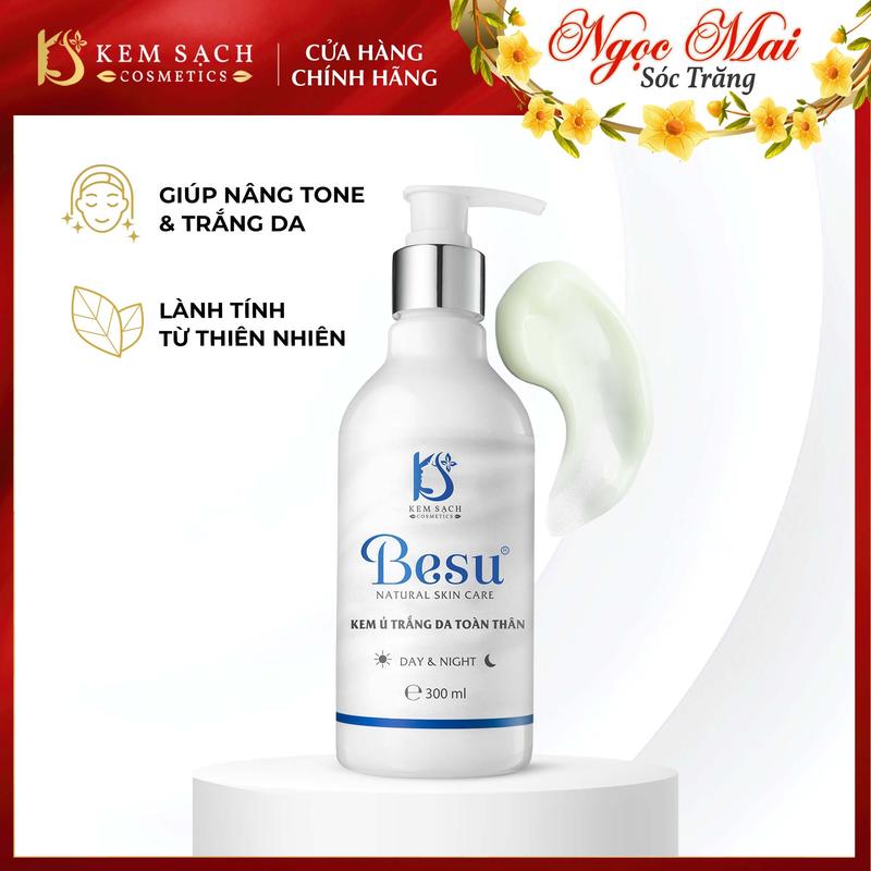 KEM Ủ TRẮNG DA BO DY MỘT CHAI 300ml 180k