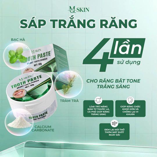 Product Introduction of Combo Nước Súc Miệng và Sáp Trắng Răng MQSKIN 2