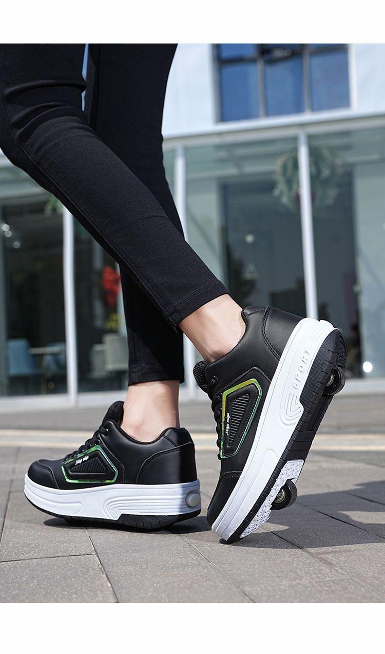 Product Introduction of Giày Heelys Trẻ Em, Bánh Đôi, Dành Cho Bé Gái Từ 8 Đến 15 Tuổi, Phiên Bản Sinh Viên, Giày Con Lăn Không Sáng, Giá Rẻ, 9,9 Nhân Dân Tệ, Có Sẵn Năm 2025 28