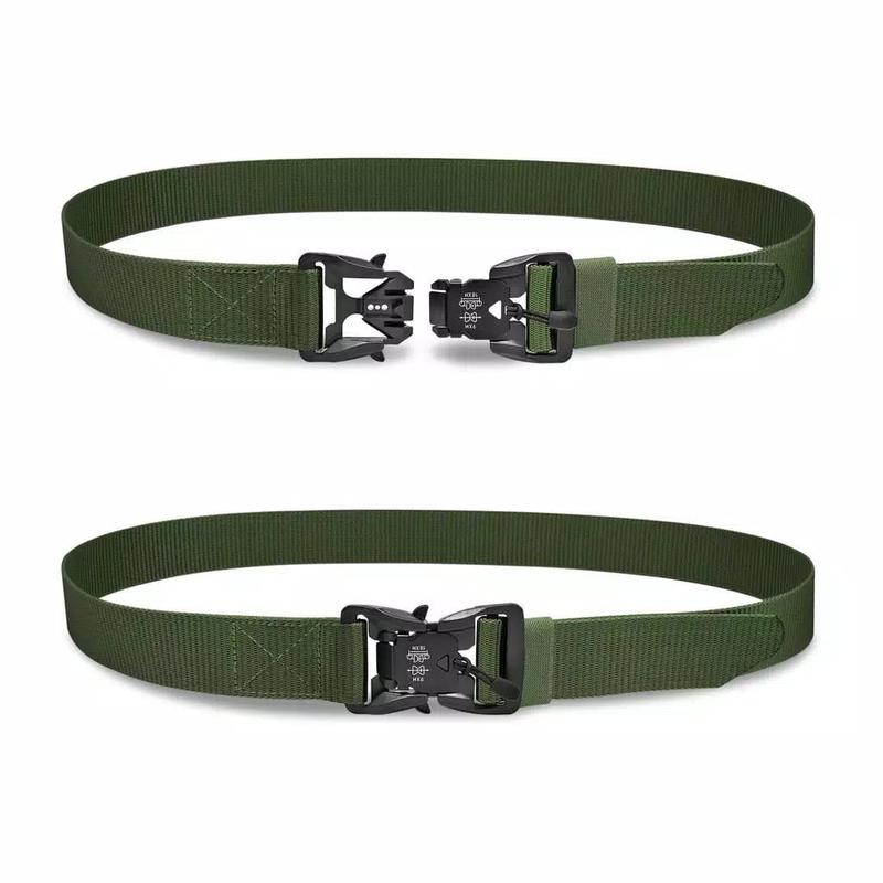 Product Introduction of Ikat Pinggang Army Style - Promo Diskon Harga Grosir Tanah Abang Belt Hijau 15