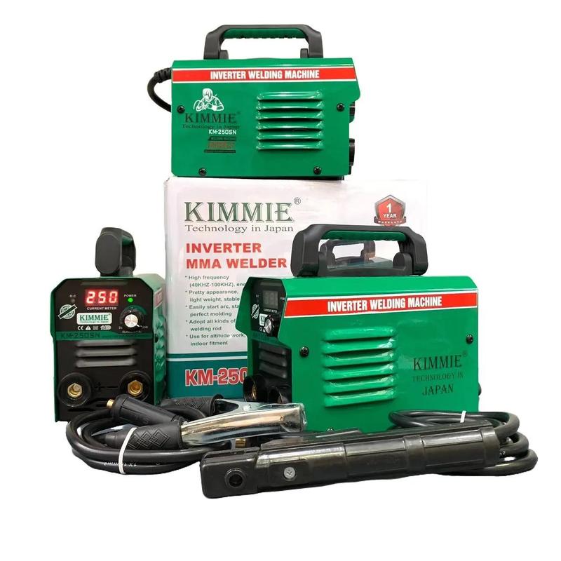 Máy hàn sài que 4ly dược máy hàn điện tử mini Kimmie KM250SN CHỐNG DÍNH QUE , HÀN QUE 4LY , 3.2LY, 2.6LY hàn XÂY DỰNG HOẶC sài gia đình hàn bảng hiệu , hàn quảng cáo , hàn hàng rào , hàn cửa cuốn Supplier Warranty Multicoloured mayhan  que