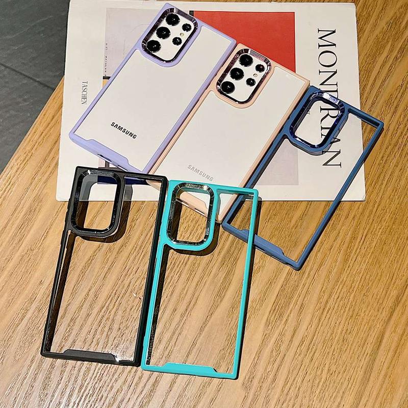 CASE COMPATIBLE FOR SAMSUNG A14 4G 5G A04E A03 A04S A52 A52S A72 A23 A32 4G A33 5G A73 5G A53 5G A22 M22 M32 4G A13 A32 5G M32 5G CASING TRANSPARANT SHOCKPROOF HYBRID FROSTED 3