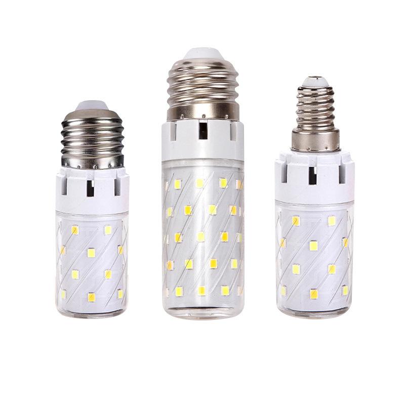 Bóng đèn LED, Đèn tiết kiệm năng lượng, E27e14, Vít Nhỏ Đèn ngô, Đèn tường, Đèn chùm siêu sáng gia dụng, Ánh sáng trắng, Ánh sáng có thể thay đổi với ba màu