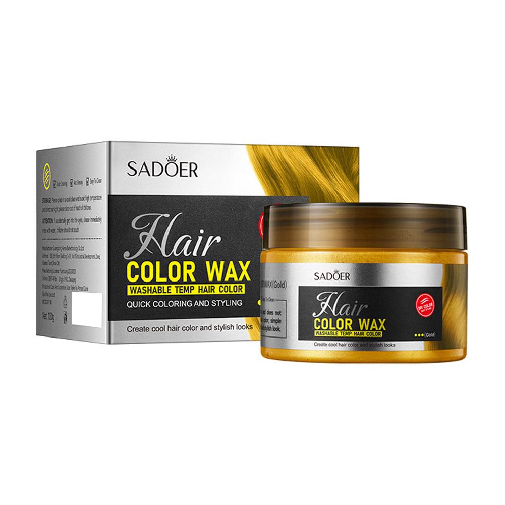 PEWARNA RAMBUT SEKALI PAKAI Warna WAX Styling Tahan Lama | Non Lengket Mudah Dicuci | Temporary Highlight Kerajinan Rambut