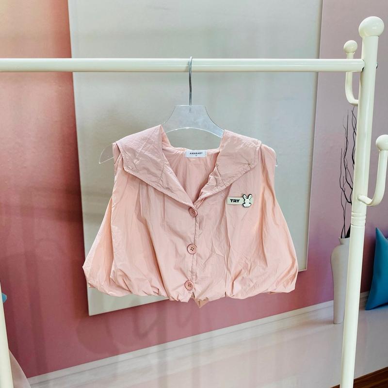 NHIÊN KIDS N692 Áo khoác gió ghile mềm mỏng nhẹ cho bé gái từ 8 đến 22kg Gile áo khoác set đồ  y2k