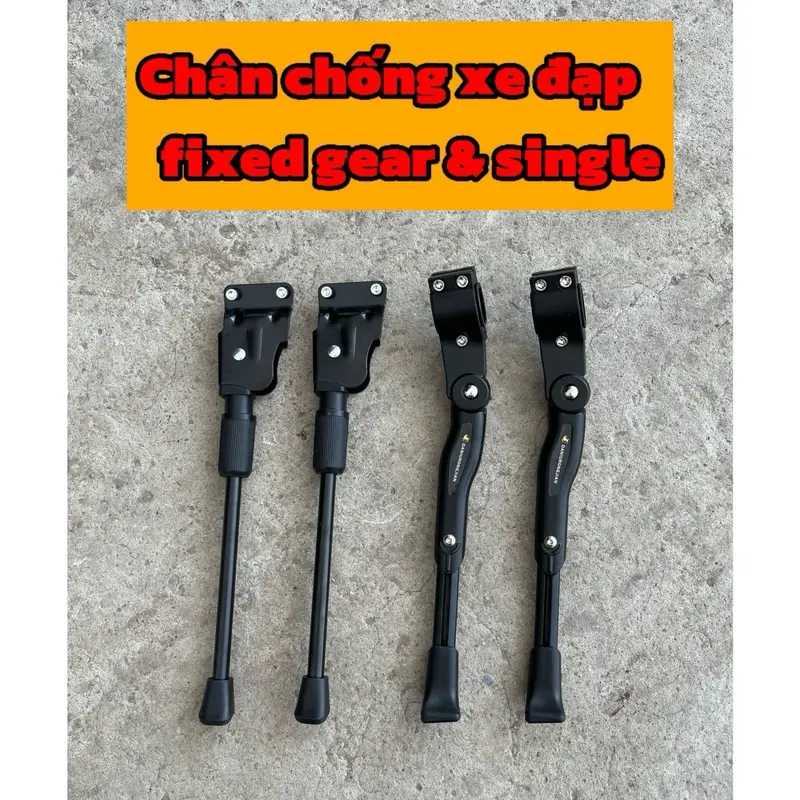 Chân trống xe đạp và giá đỡ xe đạp fixed gear và single Sports 0