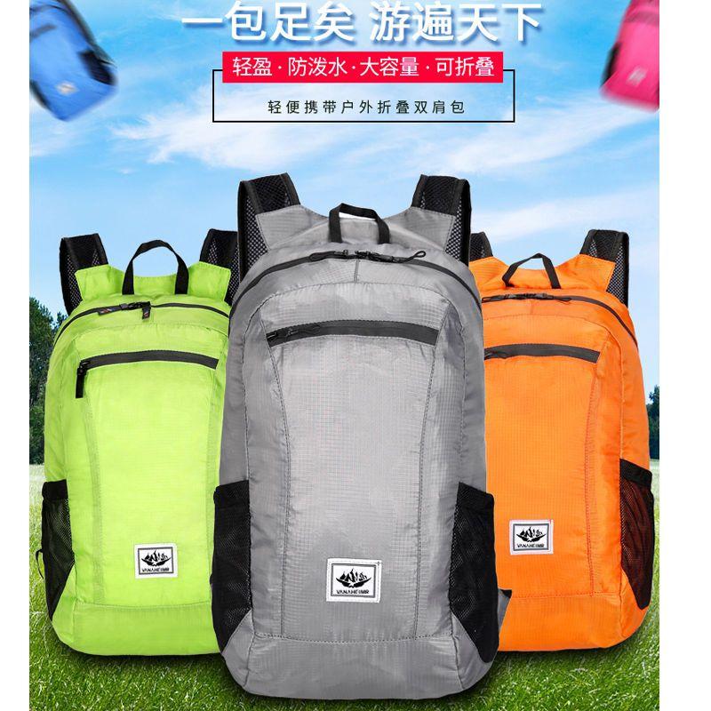 Ba Lô Gấp Gọn, Ngoài Trời, Đa Năng, Siêu Mỏng, Ba Lô Đi Bộ Đường Dài, Cầm Tay, Dung Lượng Lớn, Thích Hợp Cho Nam Và Nữ, Ba Lô Du Lịch 4