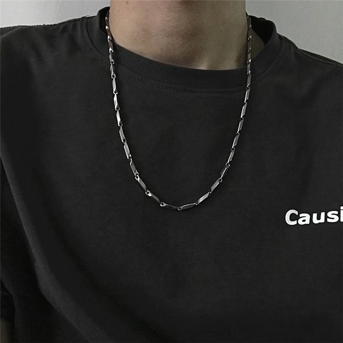 Dây chuyền nam vòng cổ Xích Trơn Thời Trang Basic nam nữ unisex Titan bạc đẹp không gỉ PTDCNA13 3T Chain Jewelry Trang Sức Hoa