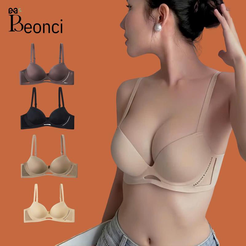 Áo Lót Su Đúc Không Gọng Phối Lưới – Định Hình Nâng Ngực, Đệm 2.5CM, Chống Xệ, Gom Nâng Tự Nhiên BEAL020