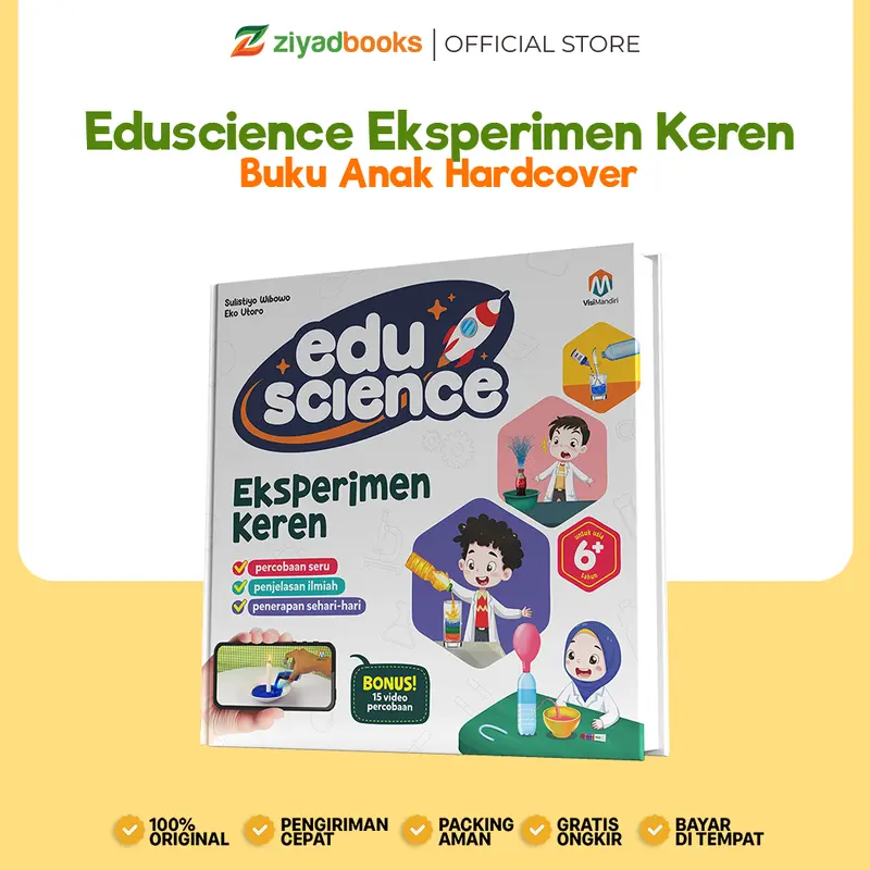 Buku Anak - Eduscience Eksperimen Keren - Ziyadbooks Books Resep 1