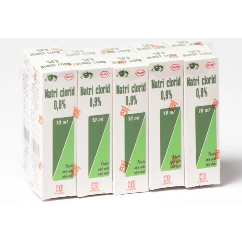 Nước muối sinh lý Natri clorid Lốc 10 chai 1