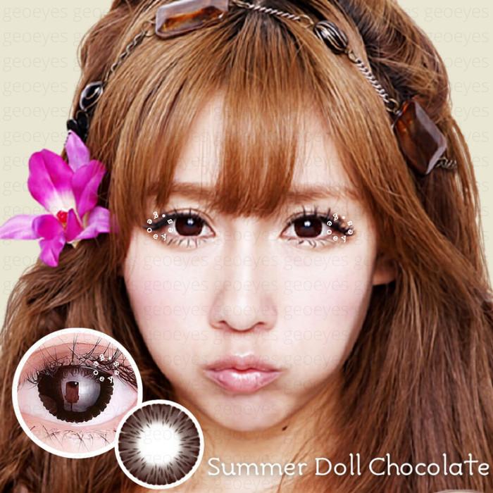 Gambar Softlens Baby Color Summer Doll Series Chocolate (Coklat Gelap) dari Geoeyes Kota Administrasi Jakarta Utara 5 Tokopedia