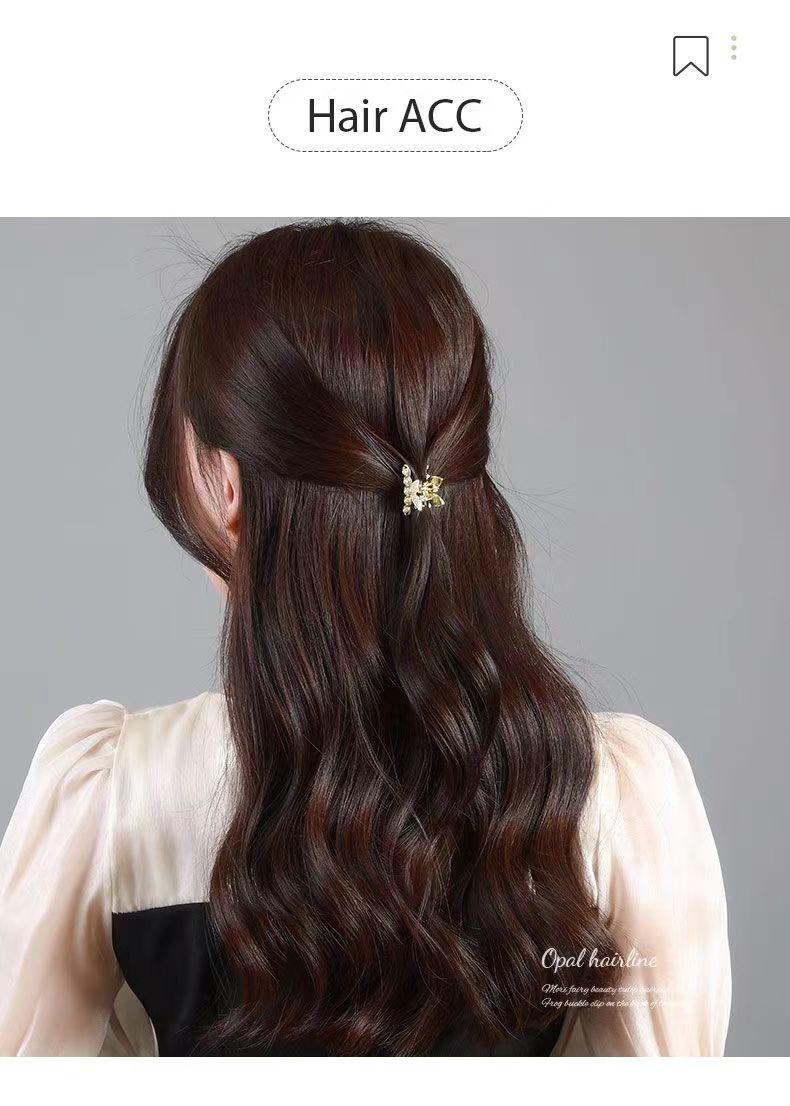 Product Introduction of Kẹp Tóc Nửa Thanh, Kẹp Tóc Nữ Nhỏ Tinh Tế, Kẹp Tóc Cắt Bên Hông, Thích Hợp Cho Tóc Mái, Kẹp Hàm Nhỏ Bán Chạy Trong 30 Ngày, 2024 Hàng Mới Về, Dụng Cụ Làm Tóc 2