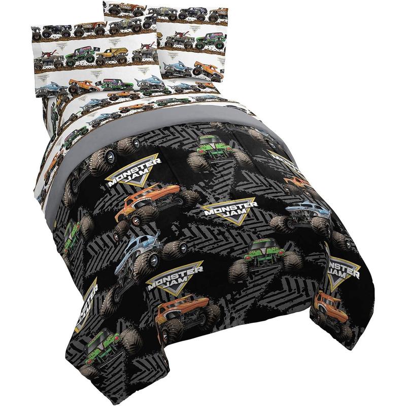 Monster jam bed sheets best sale