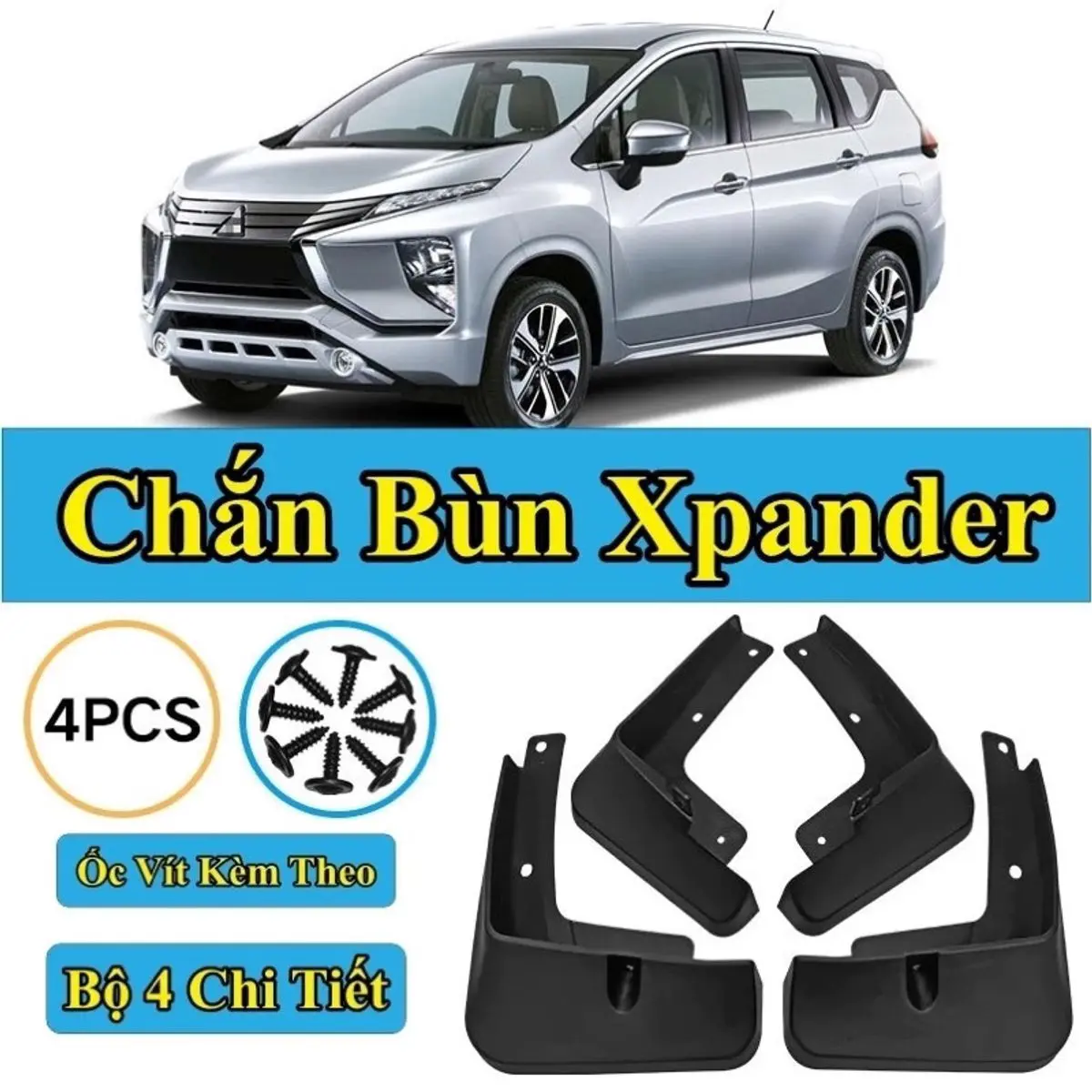 chắn bùn xpander đời 2017/2025