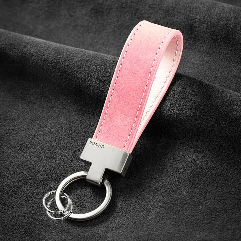 Fashion PU Leather Keychain, Car Keychain, Universal Keychain for Men & Women, Durable Keychain for Outdoor Activities, Suitable for Hiking, Camping 3