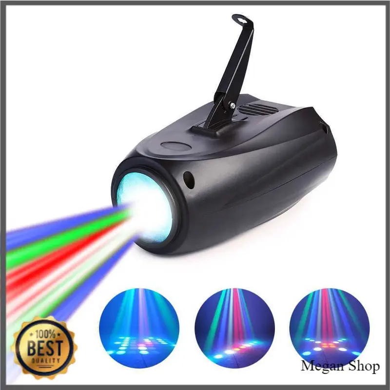 Lampu Sorot LED Spotlight EU Plug 240V 10W Meriahkan Panggung Desain Portable Pemasangan Mudah 0