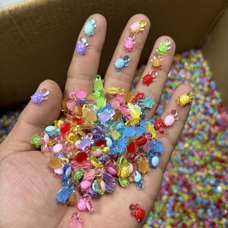 Mô Hình Đồ Chơi Rùa Nhỏ Phát Sáng Nhiều Màu Hoạt Hình Mini, Hàng Mới Về, Đồ Trang Trí Phổ Biến Trực Tuyến, Phụ Kiện Tự Làm, Thiết Kế Rùa Diy