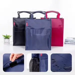 Map A4 Tas Kursus Anti Air – Bahan Oxford Kuat, Cocok Tas Bekal Anak & Kantor 【KOSMEBLAB】