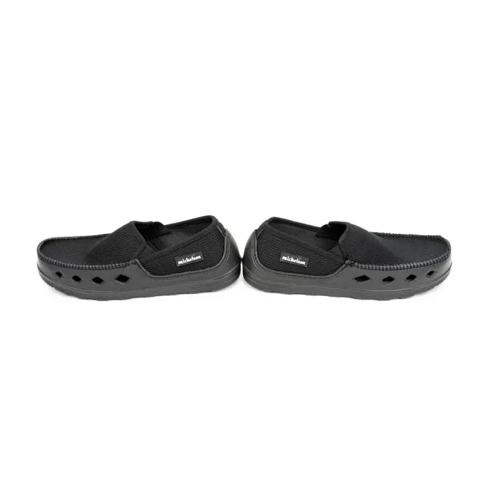 Sepatu Ardiles Mickelson Hitman - Fashion Casual Pria Flat Shoes Sneakers Kasual Kerja Hitam 4