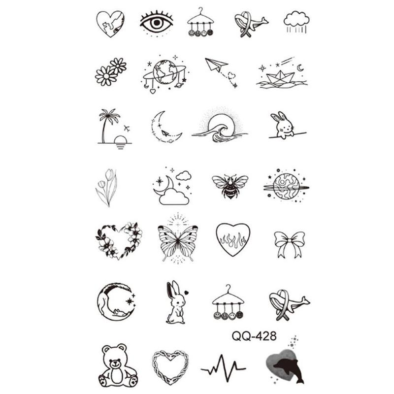 Product Introduction of Temporary Tattoo Stickers - Waterproof Metallic Floral Designs For 3-5 Day Wear 20