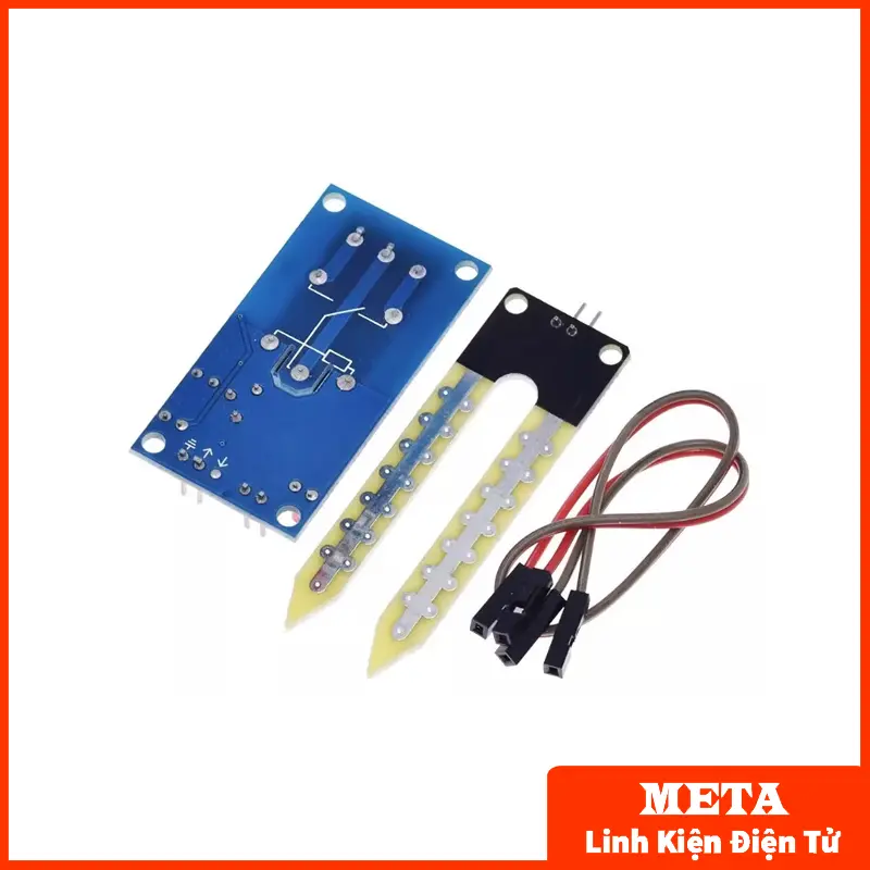 Mô Đun Cảm Biến Độ Ẩm Đất 12V Có Relay Điều Khiển Tự Động 1