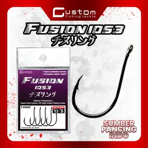CUSTOM Kail Pancing FUSION Chinu 1053 Super Tajam High Quality Carbon Japan