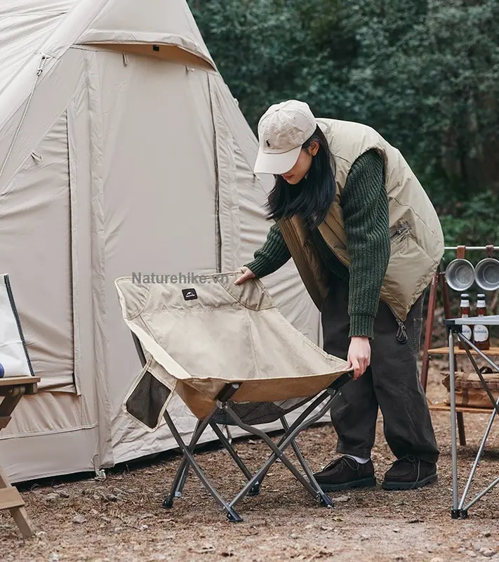 Ghế Xếp Gọn Naturehike Câu Cá Dã Ngoại NH18X004-Y SIêu Bền 3