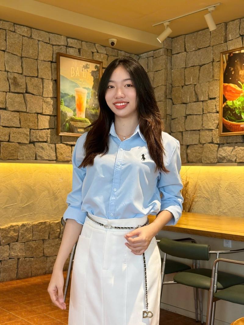 Product Introduction of Áo sơ mi nữ thiết kế kiểu dài tay thêu hình ngựa TOYOUstyle - áo sơ mi form rộng women top 22