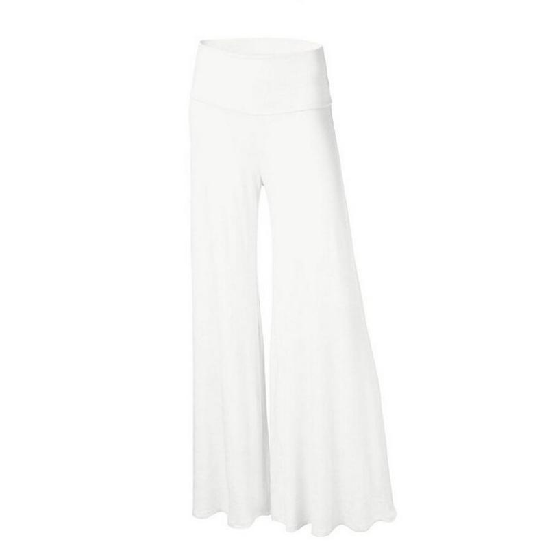 Product Introduction of Women Wide Leg Pants S~4XL Pant Summer Women Sexy Solid Color Loose Trousers High Waist Wide Leg Pant Streetwear Female Clothing 143